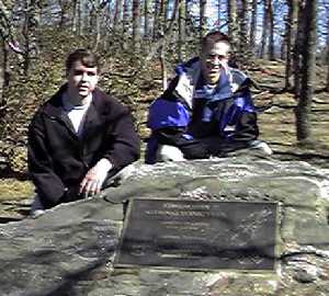 Steve and Steve at beginning of AT